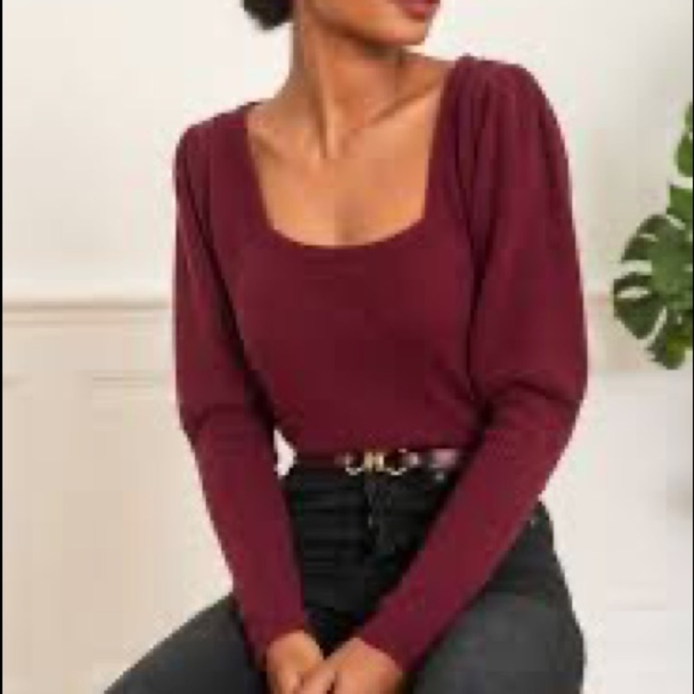 Rouje Paris Valou Puff Sleeve Sweater - Picture 1 of 6